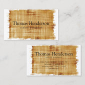 木版加工 名刺 (正面/裏面)