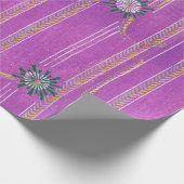 木版日本のプリント模様包み紙 ラッピングペーパー (角)