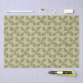 木版木版画古文様 薄葉紙 (クラフト)