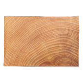 木版木目模様 枕カバー (裏面)