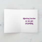 木版画。 カード (内部)