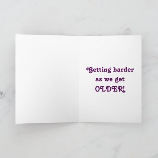 木版画。 カード (内部)