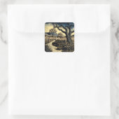 木版画 スクエアシール (バッグ)