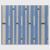 木版竹日本の模様包み紙 ラッピングペーパー (フラット)