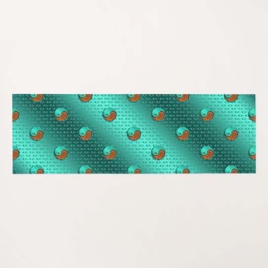 木犬の年 ヨガマット (裏面(横))