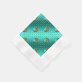 木犬の年 縁ありカクテルナプキン (角)