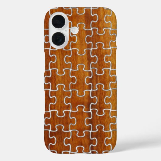 木状パズル模様 Case-Mate iPhoneケース (裏面)