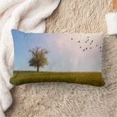 木独身の材 ランバークッション (ブランケット)