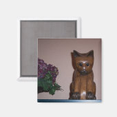 木猫 マグネット (正面/裏面)