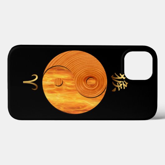 木猿と牡羊火の看板ケース Case-Mate iPhoneケース (裏面 (横))