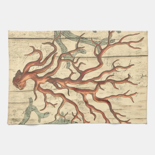 木珊瑚 キッチンタオル (横)