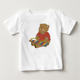 木琴くま ベビーTシャツ
