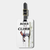 木生まれ外科医のアルボリストの贈り物を登る。 ラゲッジタグ (正面縦)