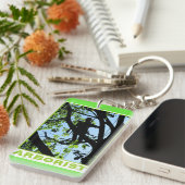 木登りシルエット：アーボリスト キーホルダー (正面右)