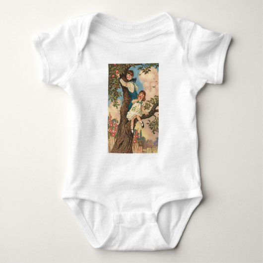 木登り ベビーボディスーツ (正面)