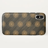 木目とパター華美ン Case-Mate iPhoneケース (裏面(横))