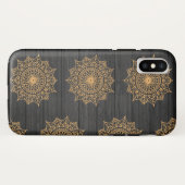 木目とパター華美ン Case-Mate iPhoneケース (裏面(横))