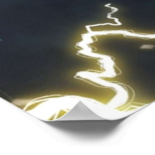 木目の八重葉全カッコいい一 ポスター (角)