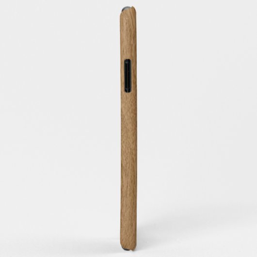 木目の実在木ではない Case-Mate iPhoneケース (裏面/右)