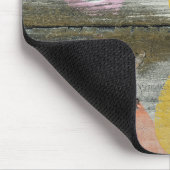 木目の水滴パターン マウスパッド (コーナー)