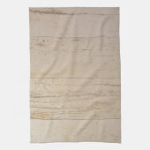 木目の白塗り キッチンタオル (縦)