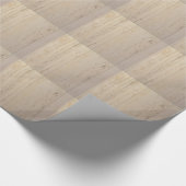 木目の白塗り ラッピングペーパー (角)