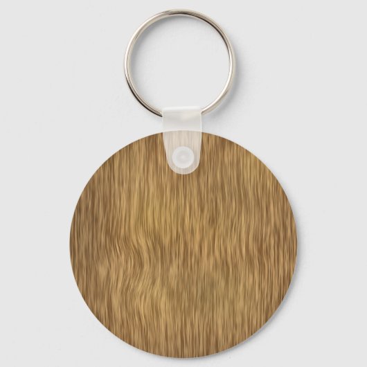 木目の粗い背景（自然色） キーホルダー (正面)