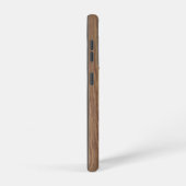 木目の電話ケース SAMSUNG GALAXYケース (右側面)