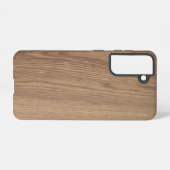 木目の電話ケース SAMSUNG GALAXYケース (裏面横)