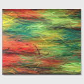 木目カラフルの背景#3 ラッピングペーパー (フラット)