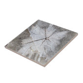 木目グレーパインツリースタンプフォトアート2 タイル (側面)