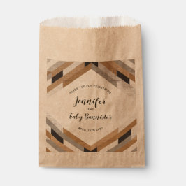 木目コラージニュートラルベビーシャワー抱き枕 フェイバーバッグ