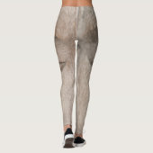 木目スープのような目 レギンス (裏面)