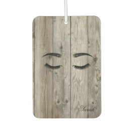 木目テクスチフェイクャをひねる カーエアーフレッシュナー