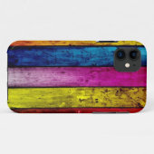 木目テクスチャケース Case-Mate iPhoneケース (裏面(横))