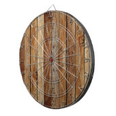 木目テクスチャダーツボード ダーツボード (正面右)