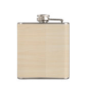 木目テクスチャモノグラム フラスク (裏面)