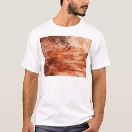 木目テクスチャー Tシャツ