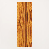 木目テクスチャ背景 ヨガマット (正面)