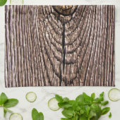 木目テクスチャ キッチンタオル (折り畳み)