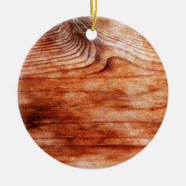 木目テクスチャ セラミックオーナメント