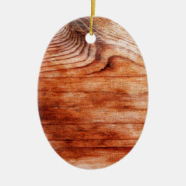 木目テクスチャ セラミックオーナメント