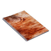 木目テクスチャ ノートブック (右側)