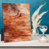 木目テクスチャ フォトプラーク (側面)