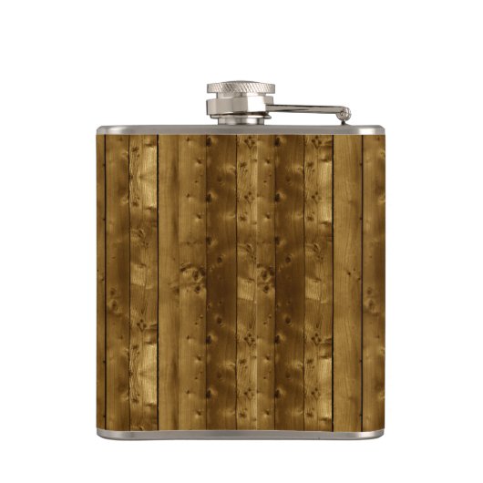 木目テクスチャ フラスク (裏面)