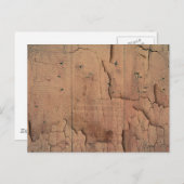 木目テクスチャ ポストカード (正面/裏面)