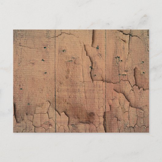 木目テクスチャ ポストカード (正面)