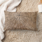木目テクスチャ ランバークッション (ブランケット)