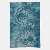 木目ノットテクスチャ キッチンタオル (縦)