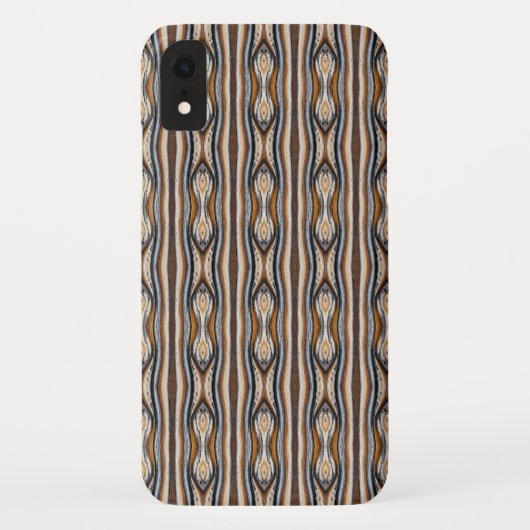 木目ノットテクスチャ Case-Mate iPhoneケース (裏面)
